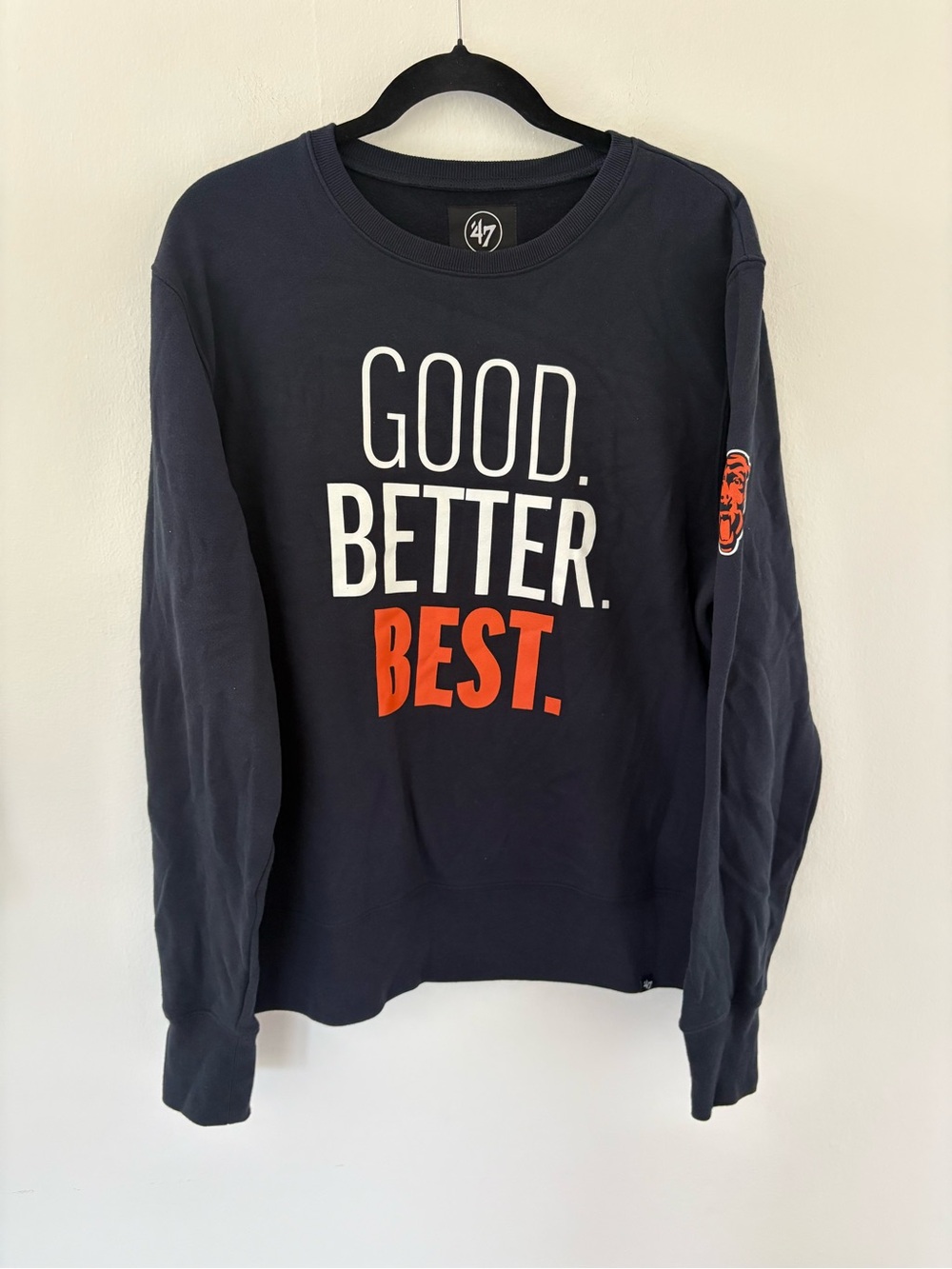 ‘47 Bears ‘Good. Better. Best.' Navy Sweatshirt